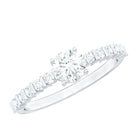 Rosec Jewels-Certified Lab Grown Diamond Simple Solitaire Ring