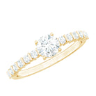 Rosec Jewels-Certified Lab Grown Diamond Simple Solitaire Ring