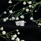 Rosec Jewels-Lab Created Diamond Moi Et Toi Engagement Ring for Women