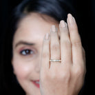 Certified Lab Created Diamond Wedding Bands for Women Lab - ( EF-VS ) - Rosec Jewels