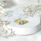 Rosec Jewels-Lab Created 2 Carat Diamond Celtic Knot Engagement Ring