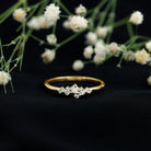 Certified Lab Created Diamond Wedding Anniversary Ring Lab - ( EF-VS ) - Rosec Jewels