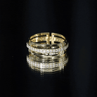 Certified Lab Created Diamond Unisex Wedding Band Lab - ( EF-VS ) - Rosec Jewels
