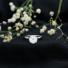 Rosec Jewels-2 Carat Lab Created Diamond Solitaire Engagement Ring With 6 Prongs