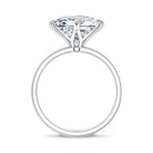 IGI Certified Lab Grown Diamond 3 Carat Princess Cut Engagement Ring Lab - ( EF-VS ) - Rosec Jewels