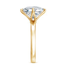 IGI Certified Lab Grown Diamond 3 Carat Princess Cut Engagement Ring Lab - ( EF-VS ) - Rosec Jewels