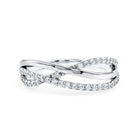 Rosec Jewels-Certified Lab Grown Diamond Orbit Ring for Women