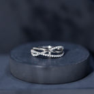 Rosec Jewels-Certified Lab Grown Diamond Orbit Ring for Women