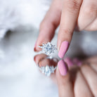 Rosec Jewels-Marquise Cut Lab Created Diamond 2 Carat Engagement Ring for Women