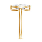 IGI Certified Marquise Cut Lab Created Diamond Solitaire Engagement Ring 2 Carat Lab - ( E-VS1 ) - Rosec Jewels