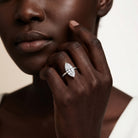 Rosec Jewels-Solitaire 3 Carat Lab Grown Diamond Marquise Engagement Ring IGI Certified