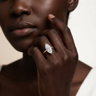 Rosec Jewels-Solitaire 3 Carat Lab Grown Diamond Marquise Engagement Ring IGI Certified