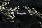 Rosec Jewels-Lab Grown Diamond Leaf Half Eternity Ring with Certificate