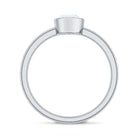 Rosec Jewels-IGI Certified 1 Carat Marquise Lab Grown Diamond Engagement Ring in Bezel Setting