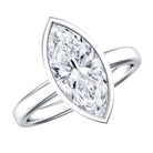 Rosec Jewels-IGI Certified 3 Carat Solitaire Lab Grown Diamond Marquise Cut Engagement Ring