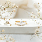 Rosec Jewels-IGI Certified 1 Carat Marquise Lab Grown Diamond Wedding Ring Set for Women