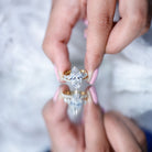 IGI Certified 3 Carat Lab Grown Diamond Marquise Bridal Wedding Ring Set Lab - ( E-VS1 ) - Rosec Jewels