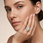 IGI Certified Lab Grown Diamond 4 Carat Marquise Engagement Ring with Wedding Band Lab - ( E-VS1 ) - Rosec Jewels