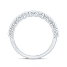 1.25 CT Zircon Half Eternity Ring AAAA - Rosec Jewels