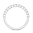 Princess Cut Diamond Anniversary Band Ring Natural - ( HI-SI ) - Rosec Jewels