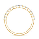 Princess Cut Diamond Anniversary Band Ring Natural - ( HI-SI ) - Rosec Jewels