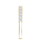 Princess Cut Diamond Anniversary Band Ring Natural - ( HI-SI ) - Rosec Jewels