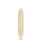 Pave Set Moissanite Eternity Band with Milgrain Detailing D-VS1 - Rosec Jewels