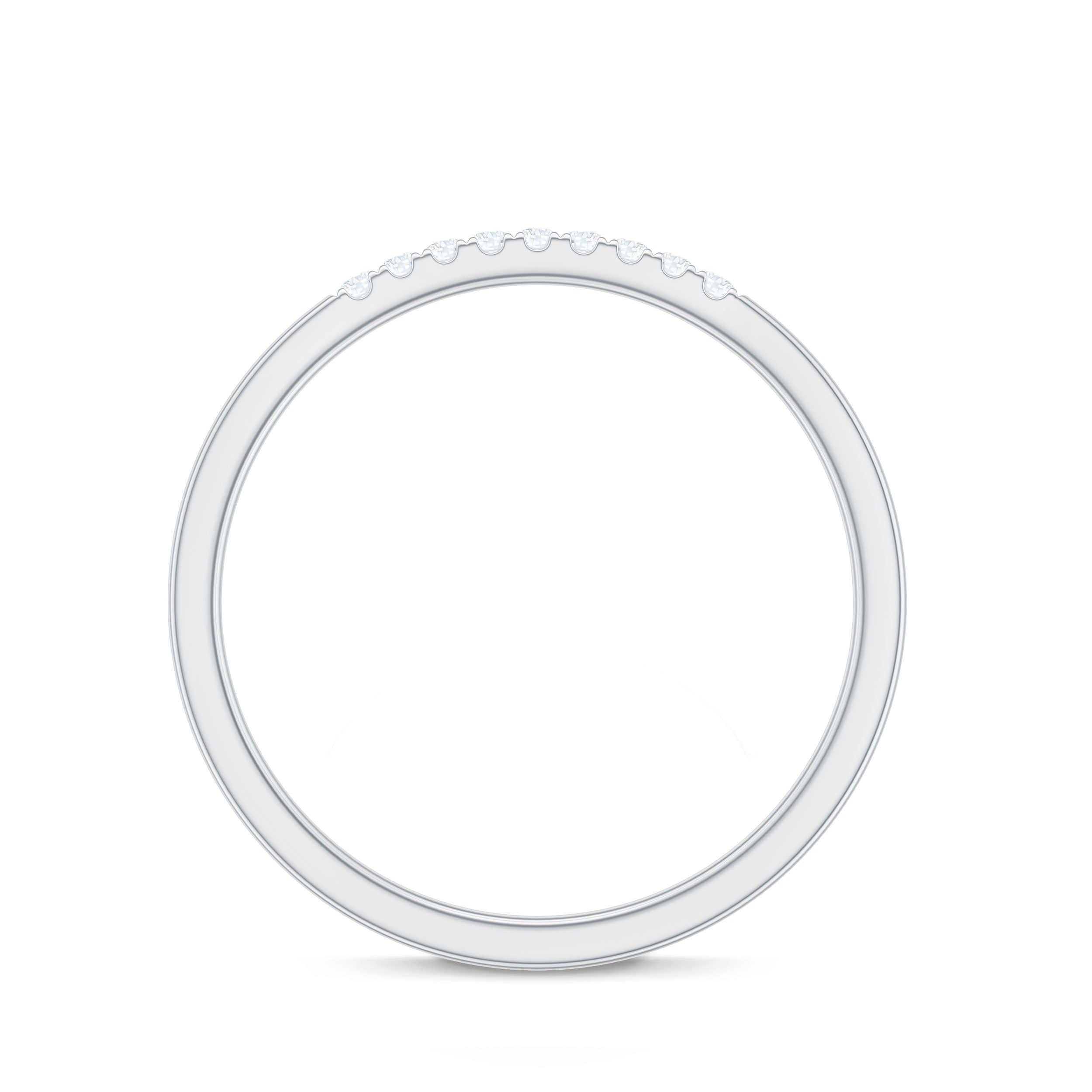 Rosec Jewels-Minimalist Diamond Stackable Ring for Women