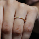 Rosec Jewels-0.25 CT Stackable Diamond Eternity Ring in Fish Tail Setting