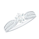 Rosec Jewels-Certified Solitaire Lab Grown Diamond Promise Engagement Ring