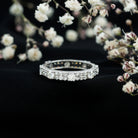 Rosec Jewels-Full Eternity Lab Grown Diamond Wedding Band For Women