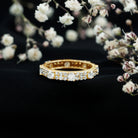 Rosec Jewels-Full Eternity Lab Grown Diamond Wedding Band For Women