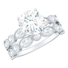 Rosec Jewels-Diamond Designer Marriage Ring Set For Women