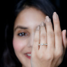 Rosec Jewels-Lab Grown Diamond Stackable Eternity Ring For Women