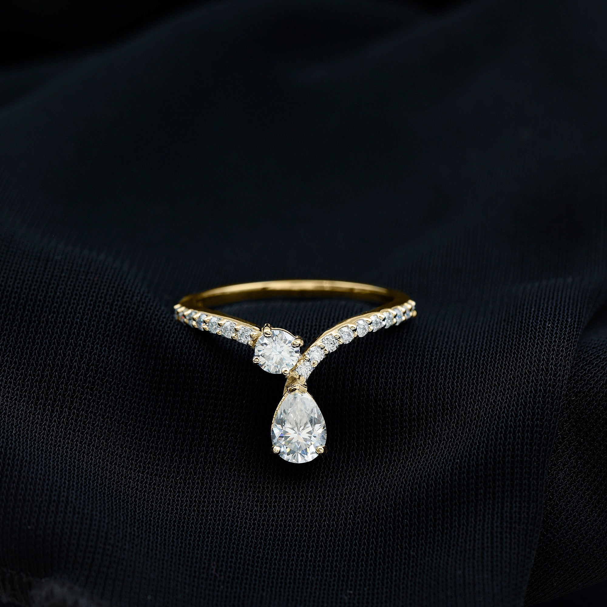 Rosec Jewels-Designer Lab Grown Diamond Engagement Ring