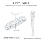 Rosec Jewels-Diamond Eternity Anniversary Band Ring for Women