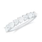 Rosec Jewels-Brilliant Cut Lab Grown Diamond Heart Wedding Band Ring