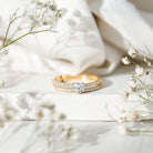 Rosec Jewels-Certified Lab Created Diamond Wedding Ring Set For Bride