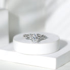 Rosec Jewels-7X9 mm Lab Grown Diamond Oblong Engagement Ring
