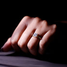 Rosec Jewels-Certified Lab Grown Diamond 6 mm Square Cut Engagement Ring