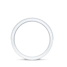 Brilliant Cut Lab Grown Diamond Classic Wedding Band Ring Lab - ( EF-VS ) - Rosec Jewels