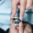 Rosec Jewels-Lab Grown Diamond Twisted Rope Band with Accents