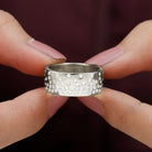 Rosec Jewels-Certified Lab Grown Diamond Wedding Band in Flush Setting