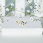 Rosec Jewels-Lab Created Diamond Bezel Set Engagement Ring for Her
