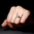 Rosec Jewels-Lab Created Diamond Bezel Set Engagement Ring for Her