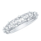 Rosec Jewels-Designer Lab Grown Diamond Wedding Band For Women