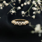 Rosec Jewels-Designer Lab Grown Diamond Wedding Band For Women