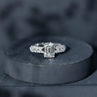 2 Carat Lab Grown Diamond Ring For Women With Certificate Lab - ( EF-VS ) - Rosec Jewels