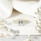 2 Carat Lab Grown Diamond Ring For Women With Certificate Lab - ( EF-VS ) - Rosec Jewels