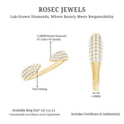Rosec Jewels-Lab Created Diamond Wedding Wrap Ring For Women